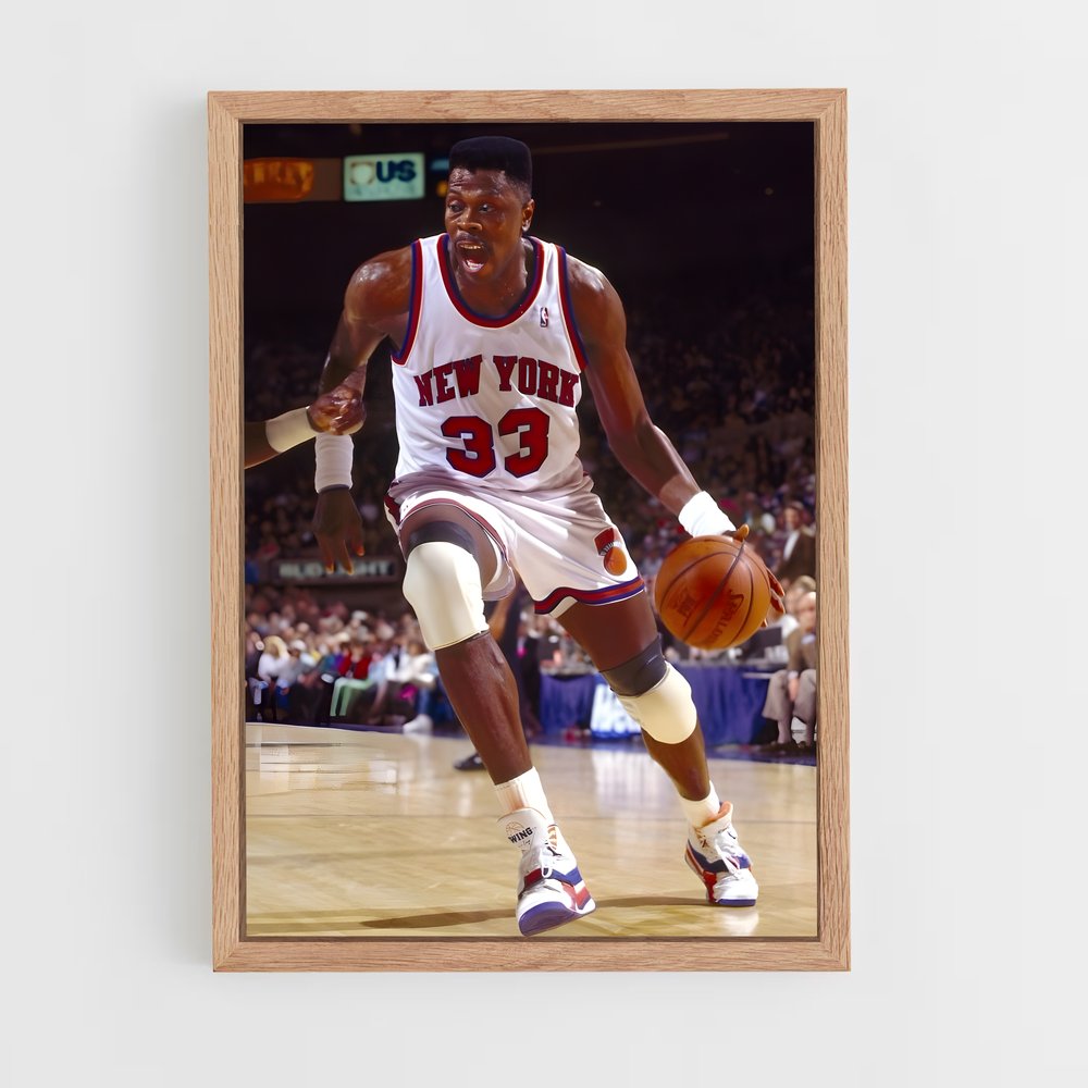 Poster Patrick ewing gestes – affiche Basketball (vue 4)